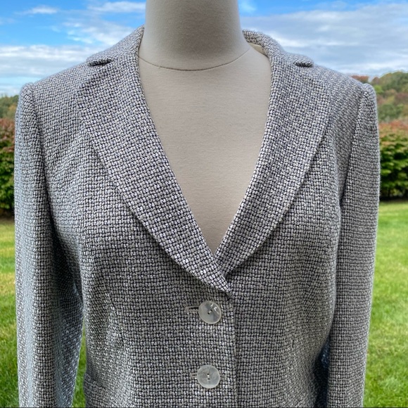 Talbots Silk Blend Tweed Blazer - Picture 4 of 14